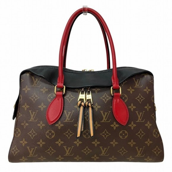 LOUIS VUITTON Brown Monogram Tote Bag - Picture 1 of 9